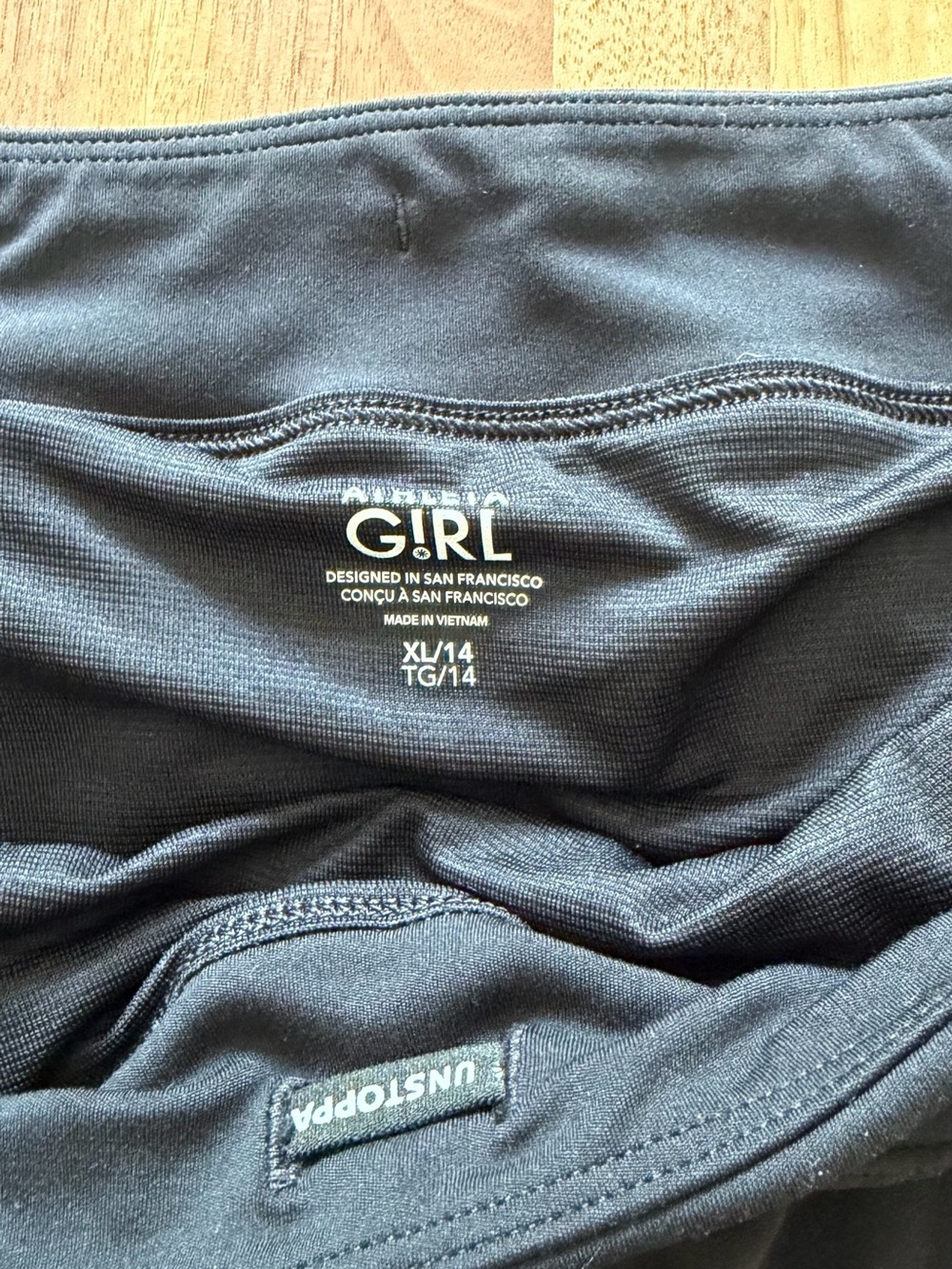 Athleta Black Girls Athletic Shorts - Picture 3 of 3